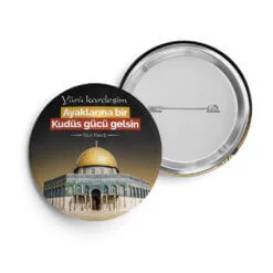 Filistin 55 İğneli Buton Rozet
