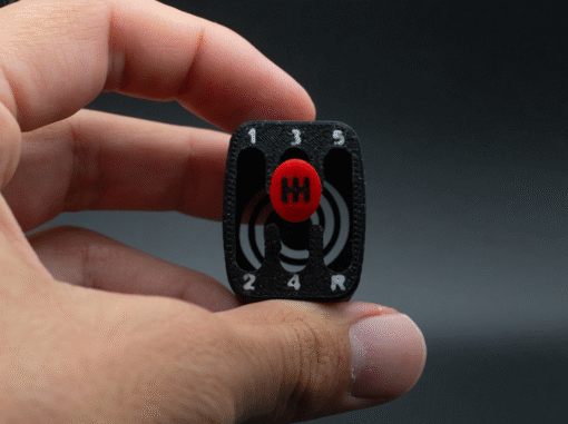 3D Baskılı Vites Anahtarlık – Şık, Hafif ve Dayanıklı Tasarım - Görsel 2